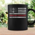 Vintage American Flag Proud Navy Grandaddy Veteran Day Coffee Mug Gifts ideas