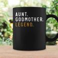Vintage Aunt Godmother Legend Auntie Coffee Mug Gifts ideas