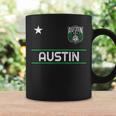 Vintage Austin 512 737 Area Code Distressed Retro er Coffee Mug Gifts ideas