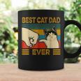 Vintage Best Cat Dad Ever Bump Fit Tassen Geschenkideen