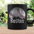 Vintage Boston Baseball Downtown Skyline Classic City Coffee Mug Gifts ideas