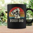 Vintage Boxer Dad Ever Daddy Dog Dad Father Coffee Mug Gifts ideas