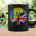 Vintage British & St Vincent And The Grenadines Flags Coffee Mug Gifts ideas