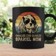 Vintage Cavalier King Charles Spaniel Mom Dog Mother's Day Coffee Mug Gifts ideas