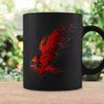 Vintage Eagle Cute Red Eagle Coffee Mug Gifts ideas