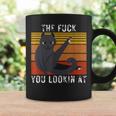 Vintage Fuck You Cat Coffee Mug Gifts ideas