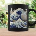 Vintage Japonés Tatuaje Arte Kanagawa La Gran Ola Taza de café Ideas de regalos