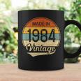 Vintage Made In 1984 Hombre Hecho En 1984 Taza de café Ideas de regalos