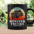 Vintage Monster Truck Are My Jam Retro Sunset Cool Engines Coffee Mug Gifts ideas