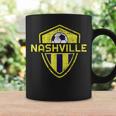 Vintage Nashville Tennessee Tn Blue And Yellow er Coffee Mug Gifts ideas