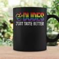 Vintage Rainbow Dude Just Taste Better Pride Gay Lgbtq Coffee Mug Gifts ideas