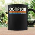Vintage Retro 70S 80S Style Hometown Of Compton Ca Coffee Mug Gifts ideas
