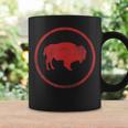 Vintage Retro Bison American Buffalo Simple Minimalist Coffee Mug Gifts ideas