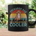 Vintage Retro Happy Father's Day Matching Cockapoo Dog Lover Coffee Mug Gifts ideas