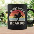 Vintage Retro Weirdo With A Beardo Bearded Dragon Coffee Mug Gifts ideas