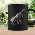 Vintage Rock Music Lover Distressed Guitar Rocker Spirit Coffee Mug Gifts ideas