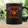 Vintage San Francisco Baseball Sf Retro Game Day Giant Coffee Mug Gifts ideas