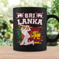 Vintage Sri Lanka Cricket Jersey Sri Lankan Cricket Fan Flag Coffee Mug Gifts ideas