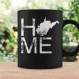 Vintage West Virginia Home Wv State Map In Place Of O Coffee Mug Gifts ideas