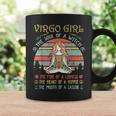 Virgo Girl The Soul Of A Witch Vintage Birthday Coffee Mug Gifts ideas