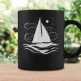 Voile Bateau Dessin Bateau Sport Nautique Tasse Idées cadeaux