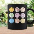 Volleyball Vibes Smile Face Hippie Volleyball Girls Coffee Mug Gifts ideas