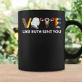 Vote Like Ruth Sent You Uterus Feminist Lgbt Coffee Mug Gifts ideas