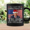 All I Want For Christmas Is Trump Back 2024 Ugly Sweater Coffee Mug Gifts ideas