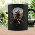Warrior With Armor Of God Christian Coffee Mug Gifts ideas