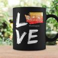 Washington Wa Map Souvenir Love Distressed State Coffee Mug Gifts ideas