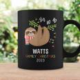 Watts Family Name Watts Family Christmas Coffee Mug Gifts ideas