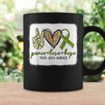 We Wear Green For Mental Health Awareness Peace Love Hope Coffee Mug Gifts ideas