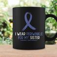 I Wear Periwinkle For My Sister Esophageal Cancer Awareness Coffee Mug Gifts ideas