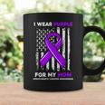 I Wear Purple For My Mom Mother Pancreatic Cancer Awareness Coffee Mug Gifts ideas