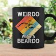 Weirdo With A Beardo Retro Vintage Bearded Dragon Coffee Mug Gifts ideas