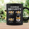 Welsh Corgi Security Animal Pet Dog Lover Owner Coffee Mug Gifts ideas