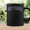West Virginia Wv Vintage Sports Navy Coffee Mug Gifts ideas