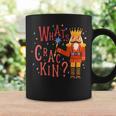 Whats Crackin Christmas Nutcracker Xmas Kid Coffee Mug Gifts ideas