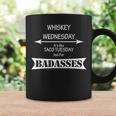 Whiskey Wednesday Taco Tuesday Quote Text Print Coffee Mug Gifts ideas