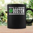 Wicked Smaht Boston Massachusetts Accent Smart Ma Distressed Coffee Mug Gifts ideas