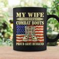 My Wife Wears Combat Boots Military Proud Army Husband Coffee Mug Gifts ideas