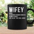 Wifey Defintion For A Mom & Wife Always Right Coffee Mug Gifts ideas