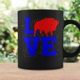 Wild American Bison Lover Valentines Day Love Buffalo Coffee Mug Gifts ideas