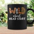 Wild About Head Start Teacher Back To School Leopard Coffee Mug Gifts ideas