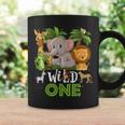Wild One Birthday 1St Safari Jungle Family Coffee Mug Gifts ideas