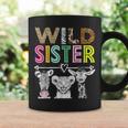Wild Sister Zoo Theme Birthday Safari Jungle Matching Party Coffee Mug Gifts ideas