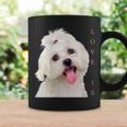 Women's Bichon Maltese Dog Mum Dad Puppy Bichon Frise Malta With-Neck Tassen Geschenkideen