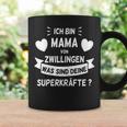 Women's Mamaon Zwillingen Was Sind Deine Superkraftte Tassen Geschenkideen