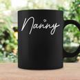 Women's Nanny Cute Mother's Day In British Grandma Coffee Mug Gifts ideas