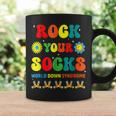 World Down Syndrome Awareness Day Rock Your Socks Groovy Coffee Mug Gifts ideas